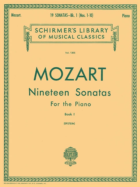 Couverture_19 Sonatas - Book 1