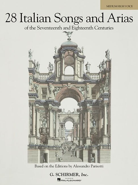 Front cover_28 Italian Songs & Arias Of The 17th & 18th Centuries - Medium High, Book Only
