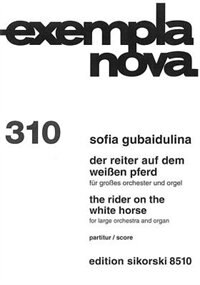 Couverture_Sofia Gubaidulina - The Rider On The White Horse