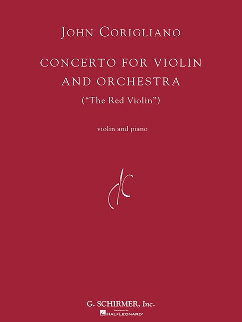 Concerto For Violin And Orchestra (the Red Violin): for Violin and Piano Reduction