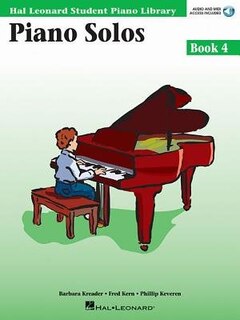 Front cover_Piano Solos Book 4 - Book With Online Audio