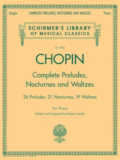 Front cover_Complete Preludes, Nocturnes & Waltzes