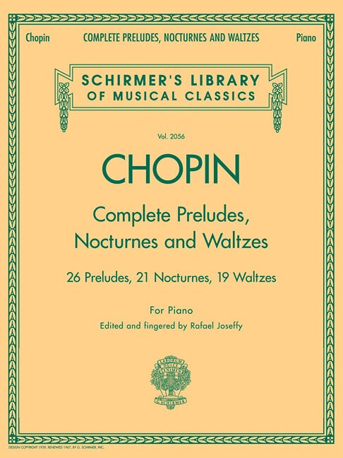 Front cover_Complete Preludes, Nocturnes & Waltzes