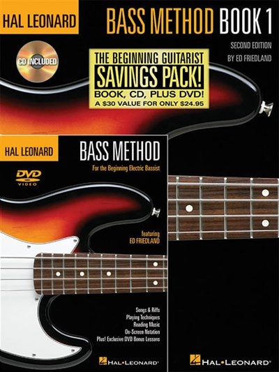 Front cover_Hal Leonard Bass Method Beginner's Pack