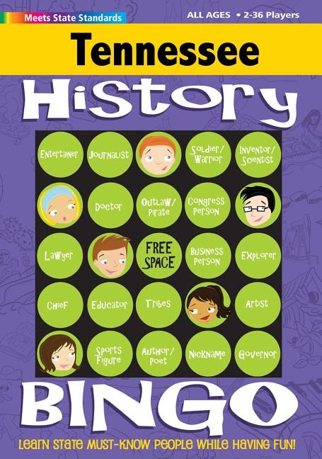 Tennessee History Bingo