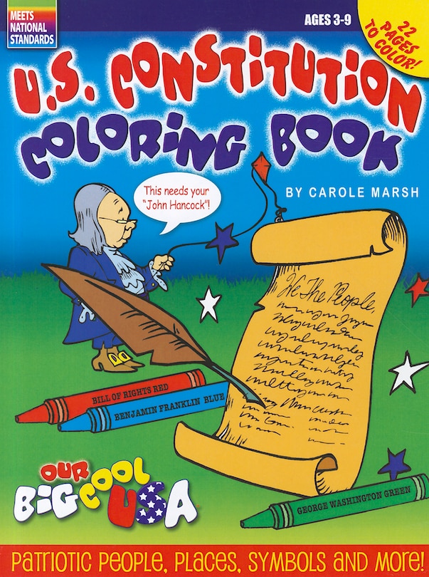 Front cover_The U.S. Constitution Coloring Book