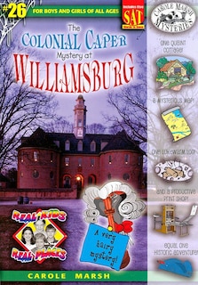 Front cover_The Colonial Caper Mystery at Williamsburg