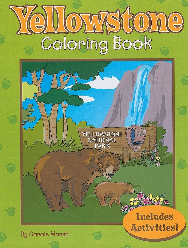 Couverture_Yellowstone Coloring Book
