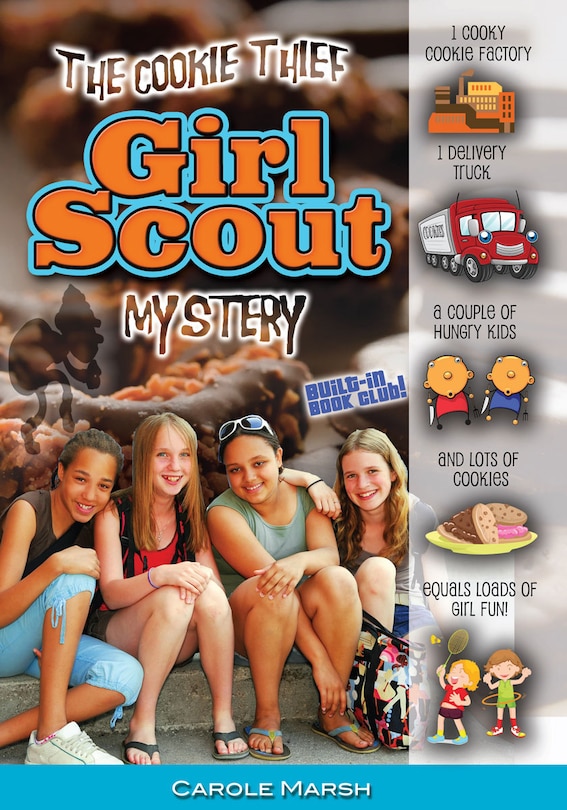 Front cover_The Cookie Thief Girl Scout Mystery