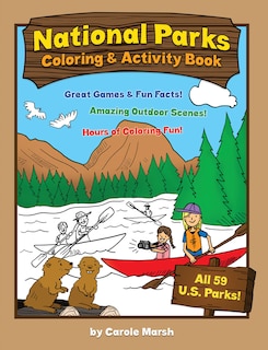 Couverture_America's National Parks Coloring and Activity Book