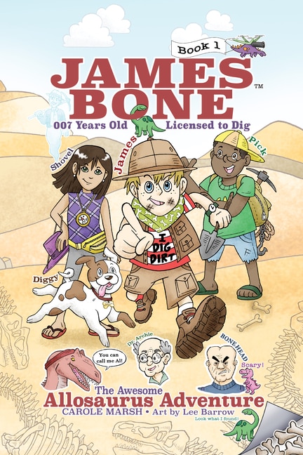 The Awesome Allosaurus Adventure: James Bone Graphic Novel #1