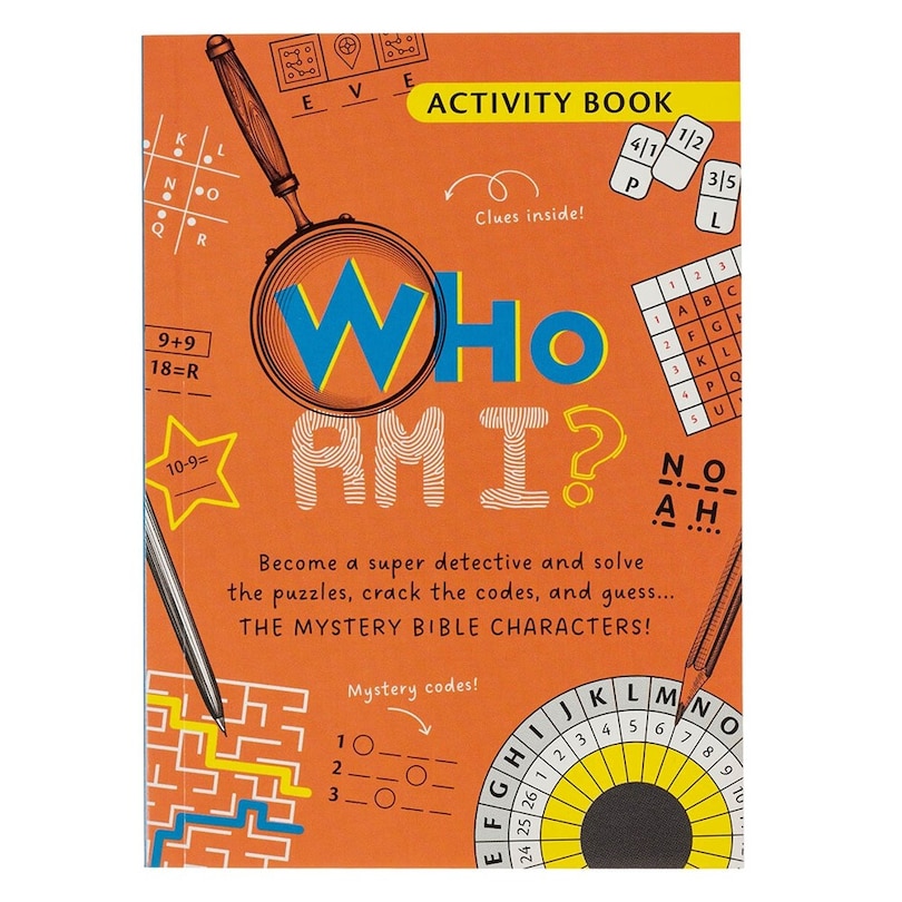Couverture_Kids activity book Who Am I?