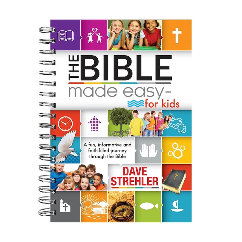 Front cover_Kid Book The Bible Made Easy Spiral