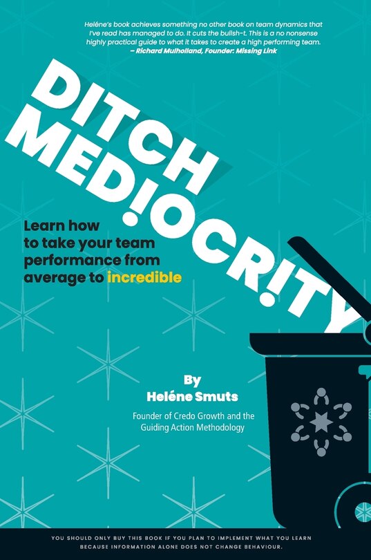 Front cover_Ditch Mediocrity