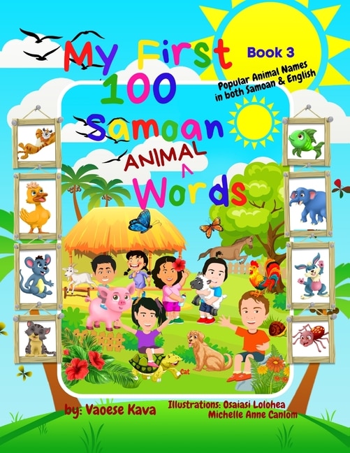 Couverture_My First 100 Samoan Animal Words - Book 3