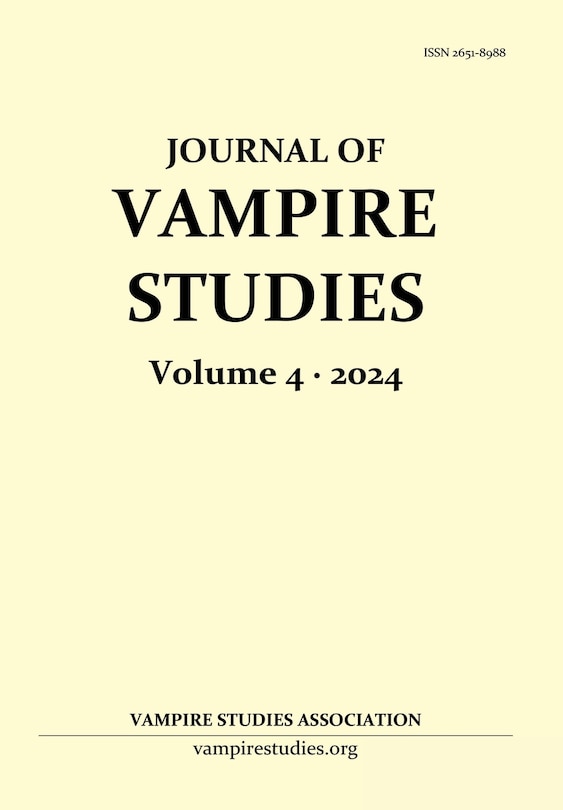 Front cover_Journal of Vampire Studies