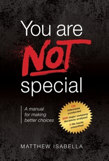 Couverture_You are NOT special
