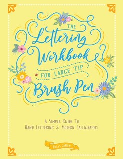 Front cover_The Lettering Workbook for Large Tip Brush Pen