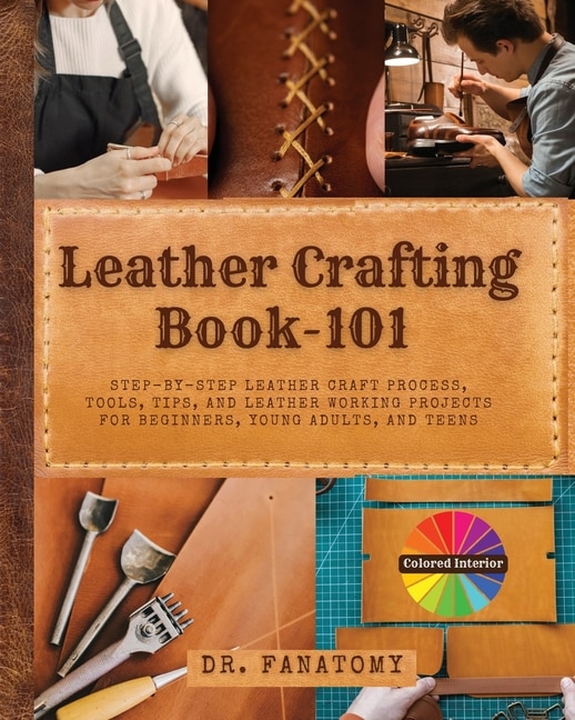 Front cover_Leather Crafting Book -101