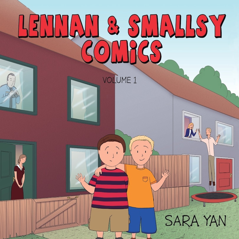 Front cover_Lennan and Smallsy Comics - Volume 1