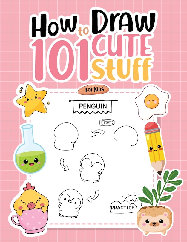 Couverture_How To Draw 101 Cute Stuff For Kids