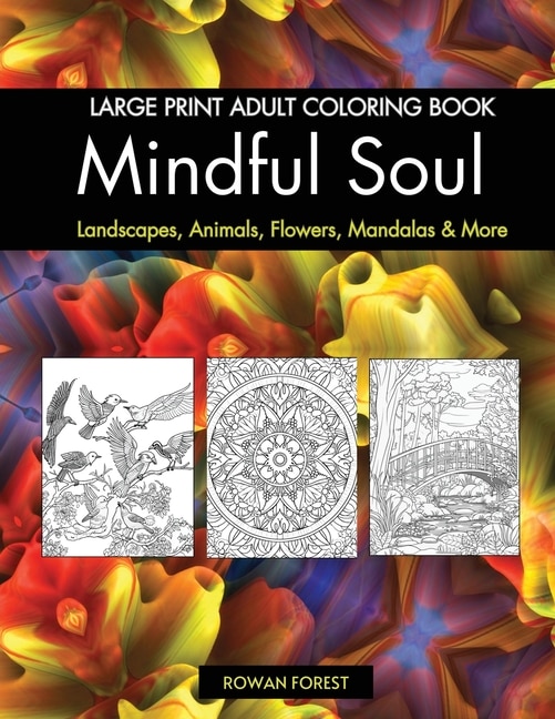 Couverture_Mindful Soul Adult Coloring Book