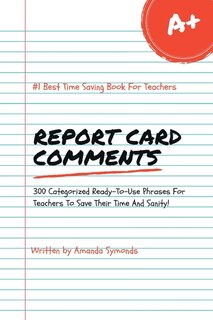 Front cover_Report Card Comments