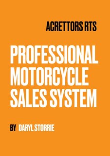Couverture_Acrettors RTS Professional Motorcycle Sales System