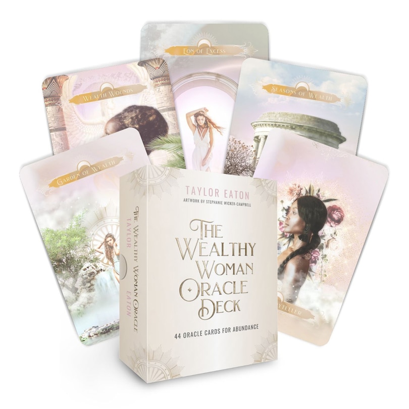 Front cover_The Wealthy Woman Oracle Deck