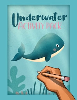 Front cover_Young Ocean Explorer's Adventure; An Underwater-Themed Activity Book for Kids Ages 6-8