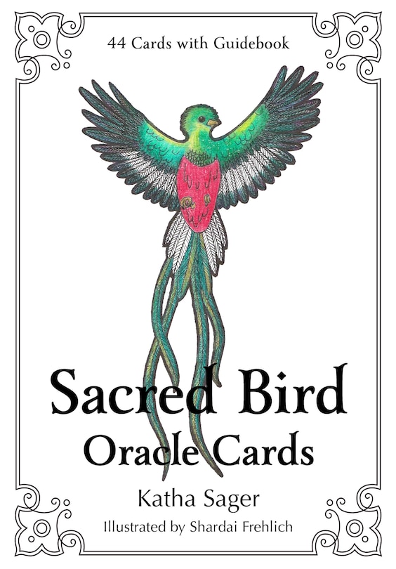 Front cover_Sacred Bird Oracle Cards