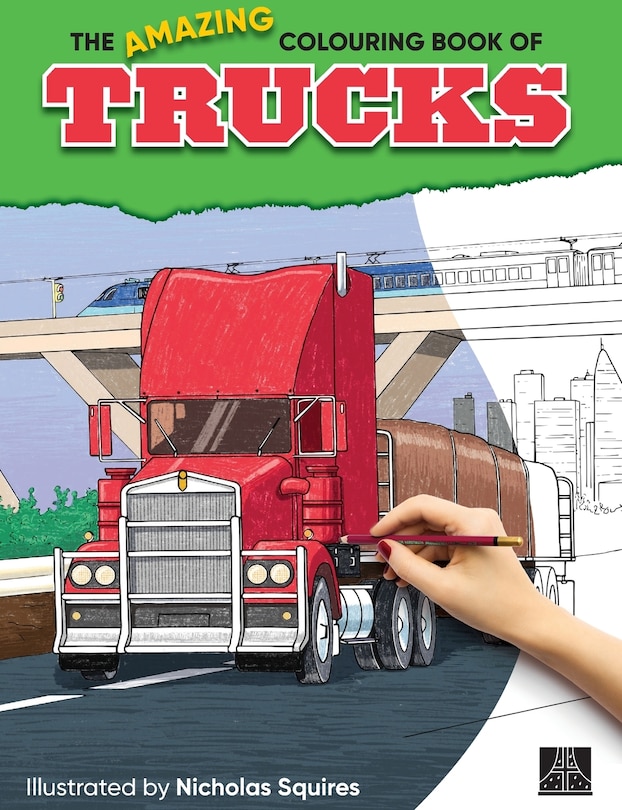 Couverture_The Amazing Colouring Book of Trucks