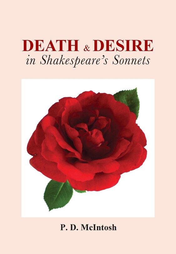 Front cover_Death and Desire in Shakespeare's Sonnets