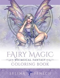 Front cover_Fairy Magic - Whimsical Fantasy Coloring Book