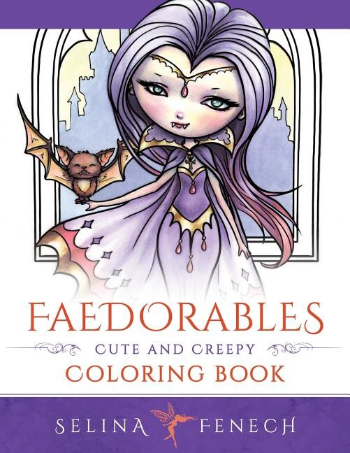 Couverture_Faedorables: Cute and Creepy Coloring Book