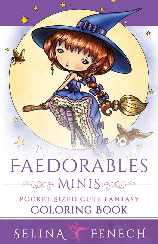 Couverture_Faedorables Minis - Pocket Sized Cute Fantasy Coloring Book
