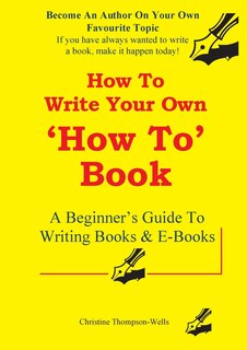 Front cover_How To Write A How To Book