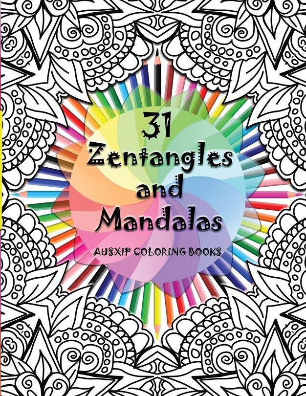 Front cover_31 Zentangles and Mandalas