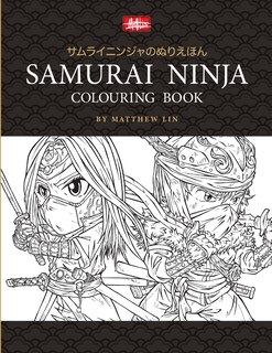 Front cover_Samurai Ninja Colouring Book