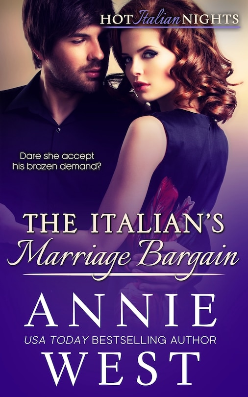 Front cover_The Italian's Marriage Bargain