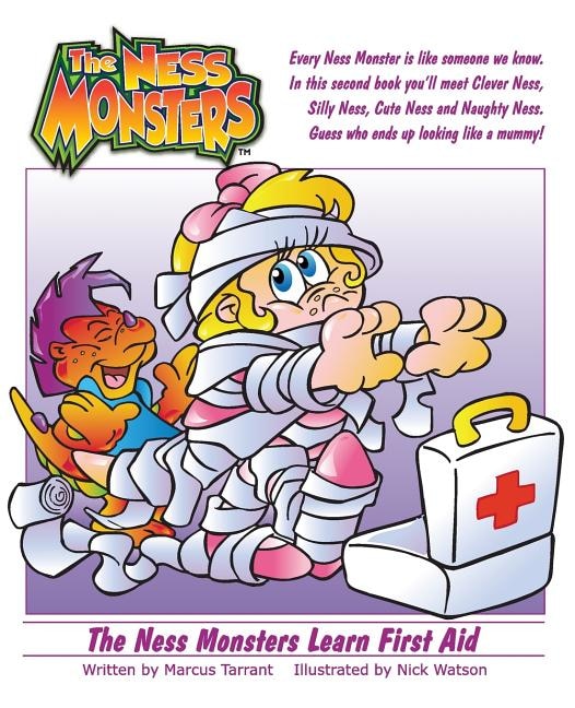 Front cover_The Ness Monsters Learn First Aid