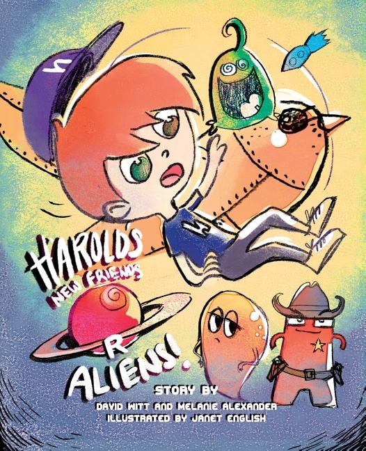 Front cover_Harold's New Friends R Aliens!