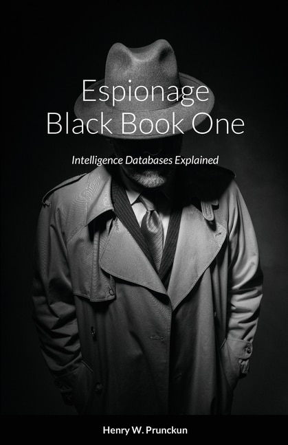 Front cover_Espionage Black Book One