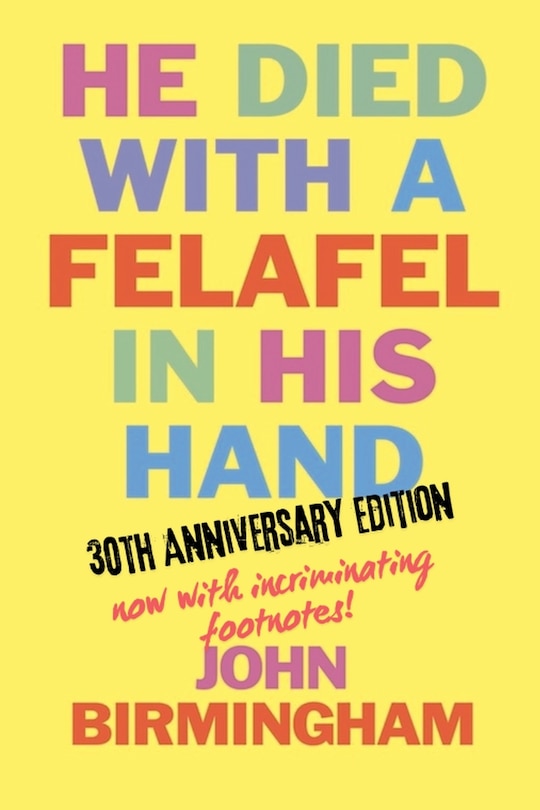 Front cover_He Died With A Felafel In His Hand