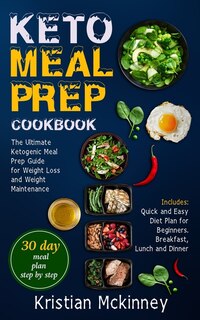 Couverture_Keto Meal Prep Cookbook
