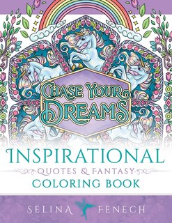 Couverture_Inspirational Quotes and Fantasy Coloring Book