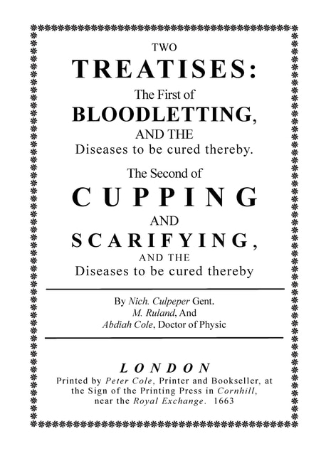 Front cover_Bloodletting and Cupping