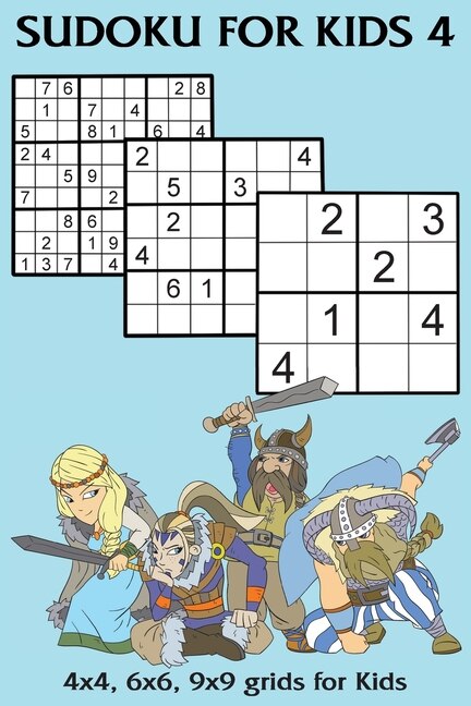 Front cover_Sudoku for Kids 4