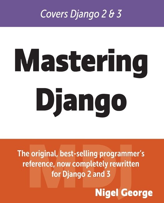 Front cover_Mastering Django