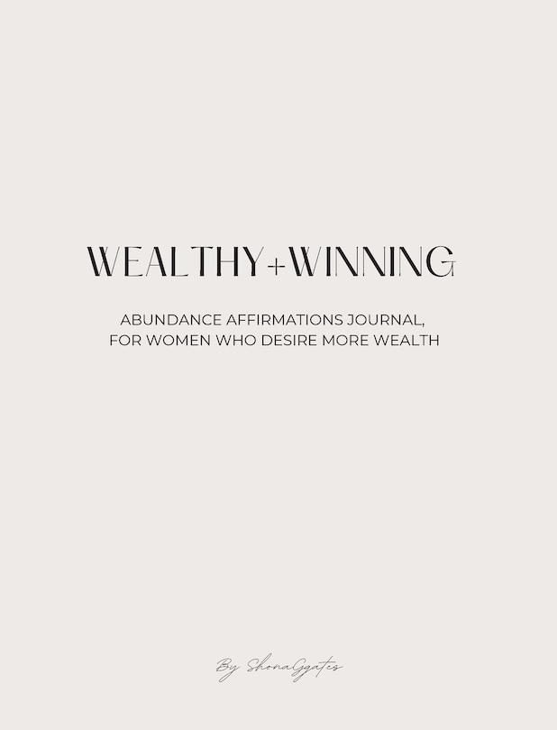 Couverture_Wealthy and Winning Abundance Journal